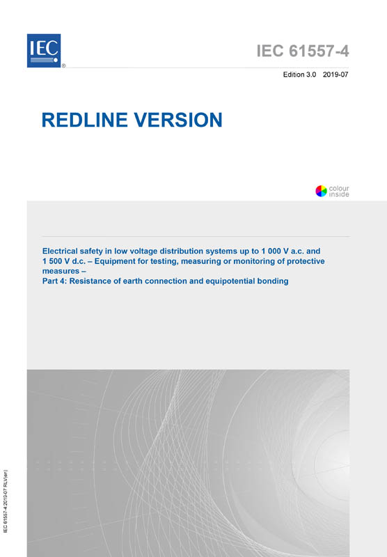 Cover IEC 61557-4:2019 RLV